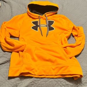 Under Armor orange sweatshirt size Large